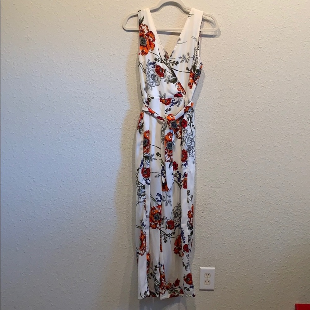 Floral jumpsuit